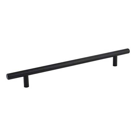 Elements [302SSMB] Hollow Stainless Steel Cabinet Bar Pull Handle - Naples Series - Oversized - Matte Black Finish - 224mm C/C - 11 7/8" L