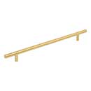 Elements [336BG] Plated Steel Cabinet Bar Pull Handle - Naples Series - Oversized - Brushed Gold Finish - 256mm C/C - 13 1/4&quot; L