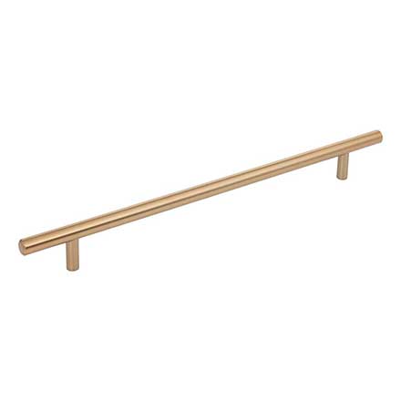 Elements [336SBZ] Plated Steel Cabinet Bar Pull Handle - Naples Series - Oversized - Satin Bronze Finish - 256mm C/C - 13 1/4&quot; L
