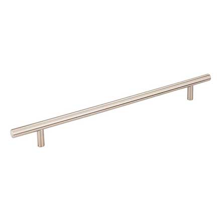 Elements [336SN] Plated Steel Cabinet Bar Pull Handle - Naples Series - Oversized - Satin Nickel Finish - 256mm C/C - 13 1/4&quot; L