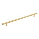 Elements [399BG] Plated Steel Cabinet Bar Pull Handle - Naples Series - Oversized - Brushed Gold Finish - 319mm C/C - 15 11/16&quot; L
