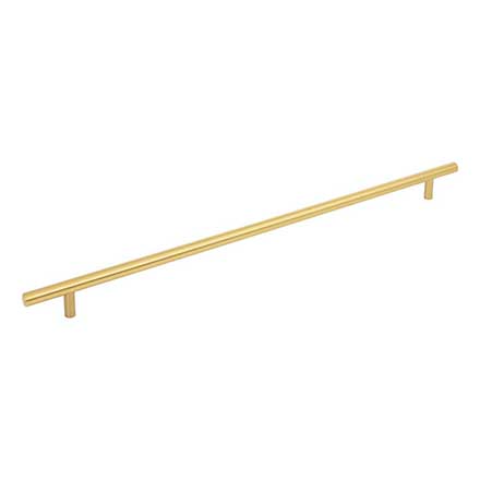 Elements [496BG] Plated Steel Cabinet Bar Pull Handle - Naples Series - Oversized - Brushed Gold Finish - 416mm C/C - 19 1/2&quot; L