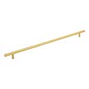 Elements [496BG] Plated Steel Cabinet Bar Pull Handle - Naples Series - Oversized - Brushed Gold Finish - 416mm C/C - 19 1/2&quot; L