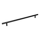Elements [496MB] Plated Steel Cabinet Bar Pull Handle - Naples Series - Oversized - Matte Black Finish - 416mm C/C - 19 1/2&quot; L