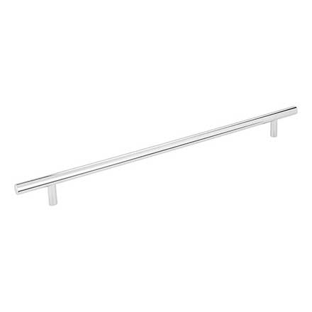 Elements [496PC] Plated Steel Cabinet Bar Pull Handle - Naples Series - Oversized - Polished Chrome Finish - 416mm C/C - 19 1/2" L