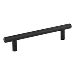 Elements [174SSMB] Hollow Stainless Steel Cabinet Bar Pull Handle - Naples Series - Oversized - Matte Black Finish - 128mm C/C - 6 7/8&quot; L