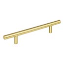 Elements [206BG] Plated Steel Cabinet Bar Pull Handle - Naples Series - Oversized - Brushed Gold Finish - 128mm C/C - 8 1/8" L
