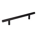 Elements [206MB] Plated Steel Cabinet Bar Pull Handle - Naples Series - Oversized - Matte Black Finish - 128mm C/C - 8 1/8&quot; L