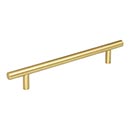 Elements [220BG] Plated Steel Cabinet Bar Pull Handle - Naples Series - Oversized - Brushed Gold Finish - 160mm C/C - 8 11/16" L