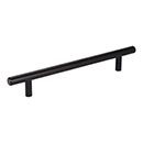 Elements [220MB] Plated Steel Cabinet Bar Pull Handle - Naples Series - Oversized - Matte Black Finish - 160mm C/C - 8 11/16&quot; L
