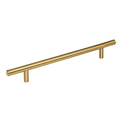 Elements [272SBZ] Plated Steel Cabinet Bar Pull Handle - Naples Series - Oversized - Satin Bronze Finish - 192mm C/C - 10 11/16&quot; L