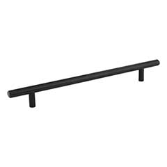 Elements [302SSMB] Hollow Stainless Steel Cabinet Bar Pull Handle - Naples Series - Oversized - Matte Black Finish - 224mm C/C - 11 7/8&quot; L