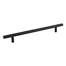 Elements [302SSMB] Hollow Stainless Steel Cabinet Bar Pull Handle - Naples Series - Oversized - Matte Black Finish - 224mm C/C - 11 7/8" L