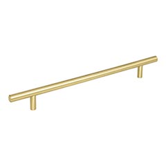Elements [304BG] Plated Steel Cabinet Bar Pull Handle - Naples Series - Oversized - Brushed Gold Finish - 224mm C/C - 11 15/16&quot; L