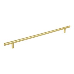 Elements [399BG] Plated Steel Cabinet Bar Pull Handle - Naples Series - Oversized - Brushed Gold Finish - 319mm C/C - 15 11/16&quot; L