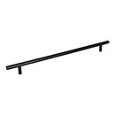 Elements [399MB] Plated Steel Cabinet Bar Pull Handle - Naples Series - Oversized - Matte Black Finish - 319mm C/C - 15 11/16" L