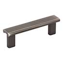 Elements [183-3BNBDL] Die Cast Zinc Cabinet Pull Handle - Park Series - Standard Size - Brushed Pewter Finish - 3&quot; C/C - 3 3/4&quot; L