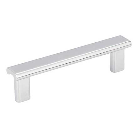 Elements [183-96PC] Die Cast Zinc Cabinet Pull Handle - Park Series - Standard Size - Polished Chrome Finish - 96mm C/C - 4 1/2&quot; L