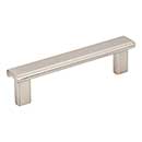 Elements [183-96SN] Die Cast Zinc Cabinet Pull Handle - Park Series - Standard Size - Satin Nickel Finish - 96mm C/C - 4 1/2&quot; L