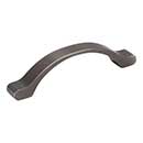 Elements [511-96BNBDL] Die Cast Zinc Cabinet Pull Handle - Seaver Series - Standard Size - Brushed Pewter Finish - 96mm C/C - 4 7/8&quot; L