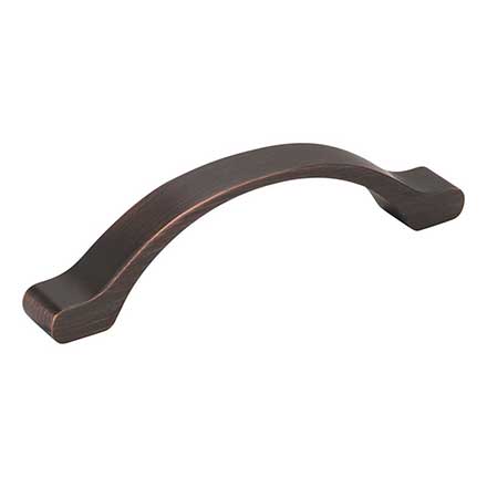Elements [511-96DBAC] Die Cast Zinc Cabinet Pull Handle - Seaver Series - Standard Size - Brushed Oil Rubbed Bronze Finish - 96mm C/C - 4 7/8" L