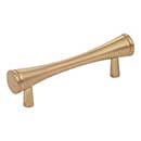 Elements [400SBZ] Die Cast Zinc Cabinet Pull Handle - Sedona Series - Standard Size - Satin Bronze Finish - 3&quot; C/C - 4&quot; L