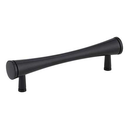 Elements [475MB] Die Cast Zinc Cabinet Pull Handle - Sedona Series - Standard Size - Matte Black Finish - 96mm C/C - 4 3/4" L