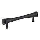 Elements [475MB] Die Cast Zinc Cabinet Pull Handle - Sedona Series - Standard Size - Matte Black Finish - 96mm C/C - 4 3/4&quot; L