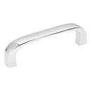 Elements [984-3PC] Die Cast Zinc Cabinet Pull Handle - Slade Series - Standard Size - Polished Chrome Finish - 3&quot; C/C - 3 3/8&quot; L