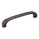 Elements [984-96DBAC] Die Cast Zinc Cabinet Pull Handle - Slade Series - Standard Size - Brushed Oil Rubbed Bronze Finish - 96mm C/C - 4 1/8&quot; L
