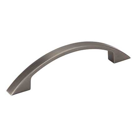 Elements [8004-BNBDL] Die Cast Zinc Cabinet Pull Handle - Somerset Series - Standard Size - Brushed Pewter Finish - 96mm C/C - 4 15/16&quot; L