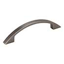 Elements [8004-BNBDL] Die Cast Zinc Cabinet Pull Handle - Somerset Series - Standard Size - Brushed Pewter Finish - 96mm C/C - 4 15/16&quot; L