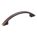 Elements [8004-DBAC] Die Cast Zinc Cabinet Pull Handle - Somerset Series - Standard Size - Brushed Oil Rubbed Bronze Finish - 96mm C/C - 4 15/16&quot; L