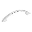 Elements [8004-PC] Die Cast Zinc Cabinet Pull Handle - Somerset Series - Standard Size - Polished Chrome Finish - 96mm C/C - 4 15/16&quot; L