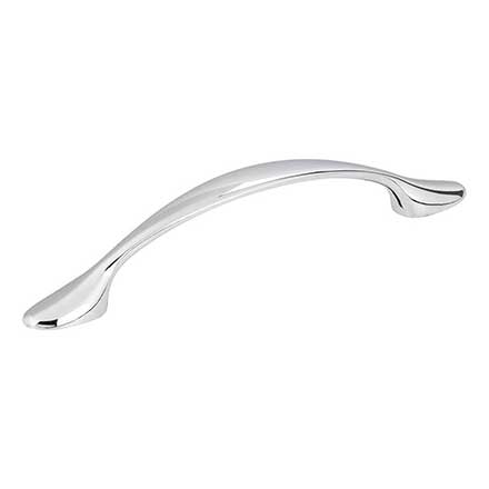 Elements [80814-PC] Die Cast Zinc Cabinet Pull Handle - Somerset Series - Standard Size - Polished Chrome Finish - 96mm C/C - 5&quot; L