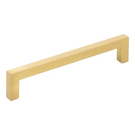 Elements [625-128BG] Die Cast Zinc Cabinet Pull Handle - Stanton Series - Oversized - Brushed Gold Finish - 128mm C/C - 5 3/8" L