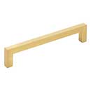 Elements [625-128BG] Die Cast Zinc Cabinet Pull Handle - Stanton Series - Oversized - Brushed Gold Finish - 128mm C/C - 5 3/8&quot; L