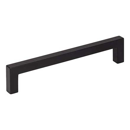 Elements [625-128MB] Die Cast Zinc Cabinet Pull Handle - Stanton Series - Oversized - Matte Black Finish - 128mm C/C - 5 3/8" L