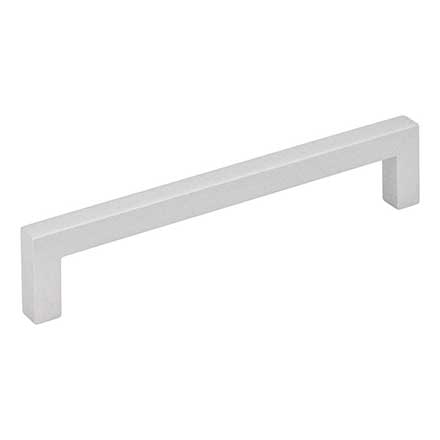 Elements [625-128MS] Die Cast Zinc Cabinet Pull Handle - Stanton Series - Oversized - Matte Silver Finish - 128mm C/C - 5 3/8&quot; L