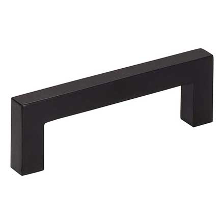 Elements [625-3MB] Die Cast Zinc Cabinet Pull Handle - Stanton Series - Standard Size - Matte Black Finish - 3" C/C - 3 3/8" L