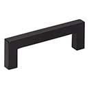 Elements [625-3MB] Die Cast Zinc Cabinet Pull Handle - Stanton Series - Standard Size - Matte Black Finish - 3&quot; C/C - 3 3/8&quot; L