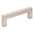 Elements [625-3SN] Die Cast Zinc Cabinet Pull Handle - Stanton Series - Standard Size - Satin Nickel Finish - 3&quot; C/C - 3 3/8&quot; L