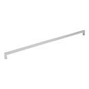 Elements [625-448MS] Die Cast Zinc Cabinet Pull Handle - Stanton Series - Oversized - Matte Silver Finish - 448mm C/C - 18&quot; L