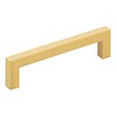 Elements [625-96BG] Die Cast Zinc Cabinet Pull Handle - Stanton Series - Standard Size - Brushed Gold Finish - 96mm C/C - 4 1/8&quot; L