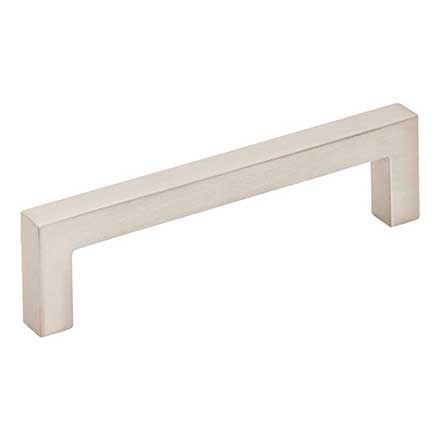 Elements [625-96SN] Die Cast Zinc Cabinet Pull Handle - Stanton Series - Standard Size - Satin Nickel Finish - 96mm C/C - 4 1/8" L