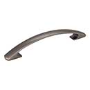Elements [771-128BNBDL] Die Cast Zinc Cabinet Pull Handle - Strickland Series - Oversized - Brushed Pewter Finish - 128mm C/C - 6 5/16&quot; L