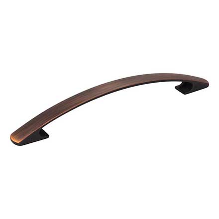 Elements [771-160DBAC] Die Cast Zinc Cabinet Pull Handle - Strickland Series - Oversized - Brushed Oil Rubbed Bronze Finish - 160mm C/C - 7 11/16" L