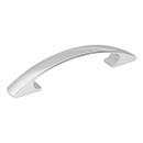 Elements [771-96PC] Die Cast Zinc Cabinet Pull Handle - Strickland Series - Standard Size - Polished Chrome Finish - 96mm C/C - 5 3/16&quot; L