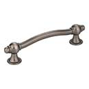 Elements [575-96BNBDL] Die Cast Zinc Cabinet Pull Handle - Syracuse Series - Standard Size - Brushed Pewter Finish - 96mm C/C - 4 7/8&quot; L
