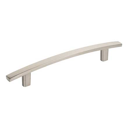 Elements [859-128SN] Die Cast Zinc Cabinet Pull Handle - Thatcher Series - Oversized - Satin Nickel Finish - 128mm C/C - 7 5/16" L